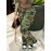 High Waist Straight Camouflage Cargo Jeans, Camo Print Medium Stretch Side Flap Pocket High Rise Denim Pants, Women's Denim Jeans & Clothing